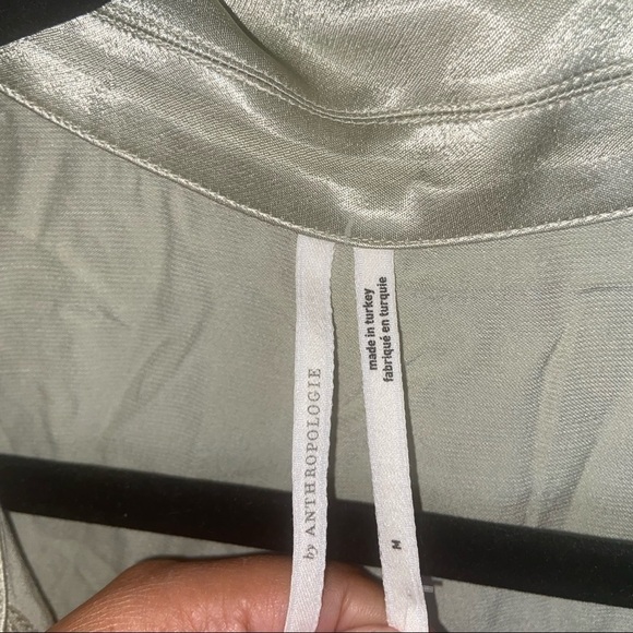 Anthropologie Iridescent Wrap Vest Size Medium NWT - Picture 8 of 9